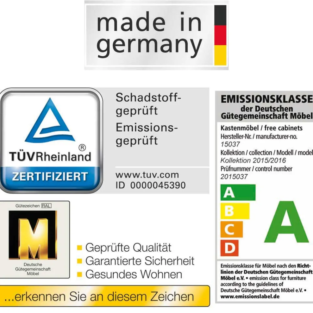 Wohnen Falttüren Schlafzimmerschrank Donpiave in Weiß