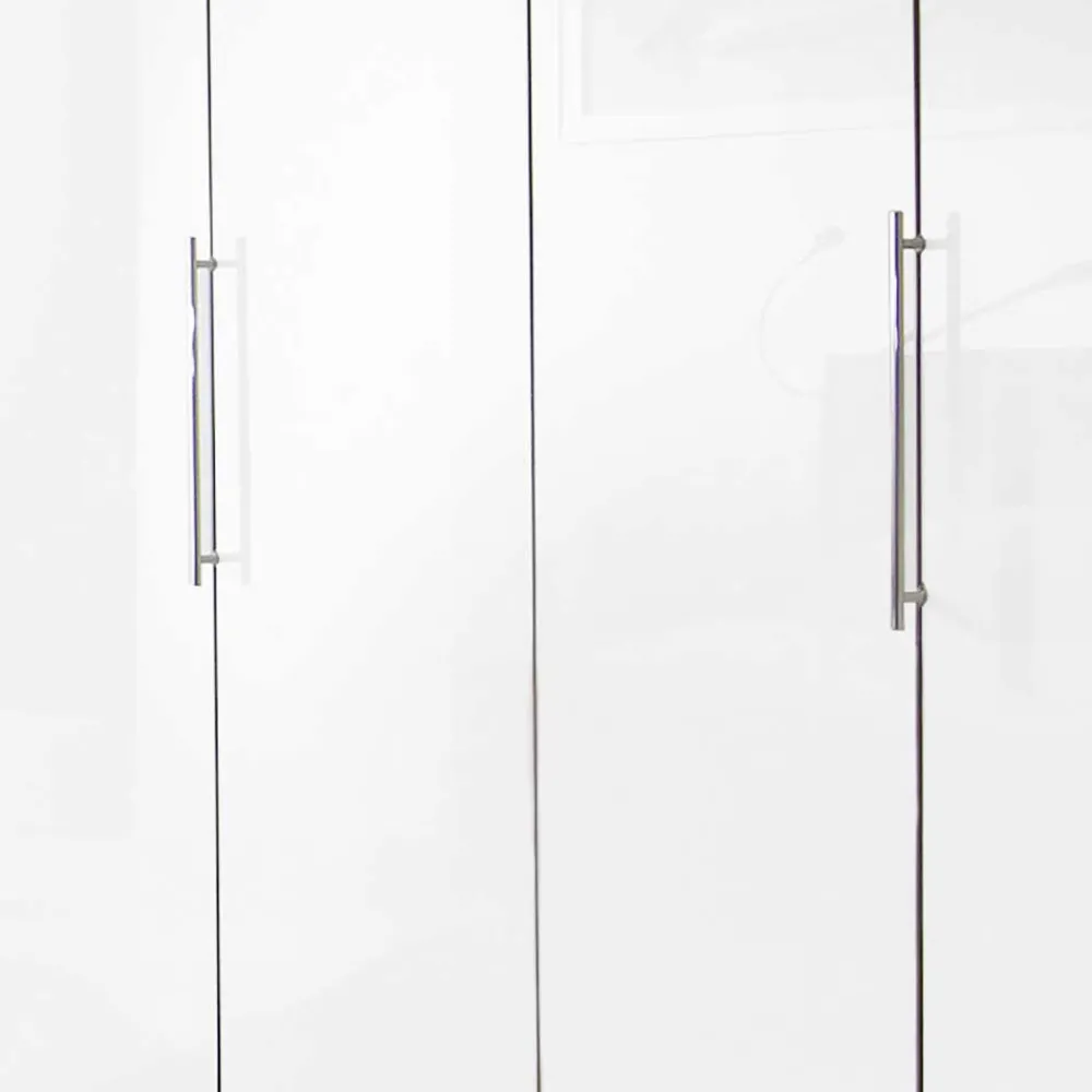 Wohnen Falttüren Schlafzimmerschrank Donpiave in Weiß