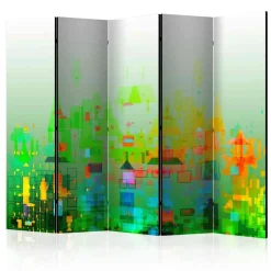 Wohnen Farbenfroh bedruckter Paravent 225cm - Anakin