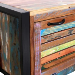 Wohnen Garderoben|Garderoben*Farbenfrohe Flureinrichtung im Shabby Chic - Vosbadus (vierteilig)