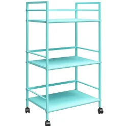 Wohnen Farbenfroher Servierwagen in Mint Grün - Snytato