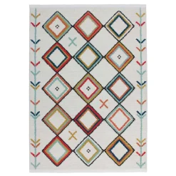 Wohnen Teppiche*Farbenfroher Teppich im Boho Style - Lyrono