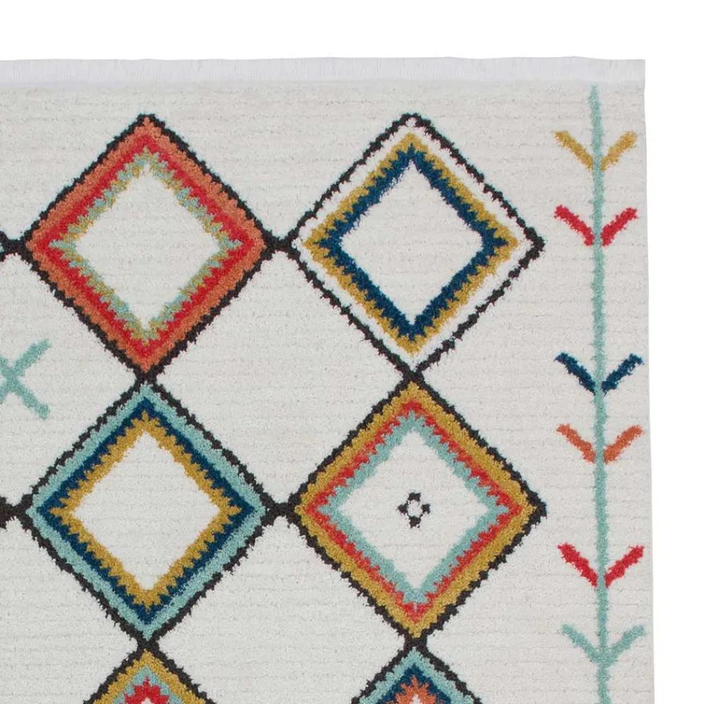 Wohnen Teppiche*Farbenfroher Teppich im Boho Style - Lyrono