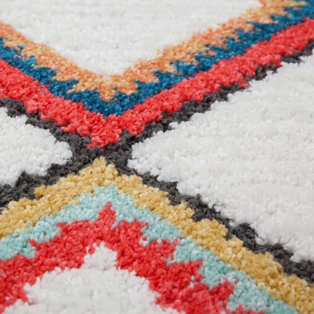 Wohnen Teppiche*Farbenfroher Teppich im Boho Style - Lyrono