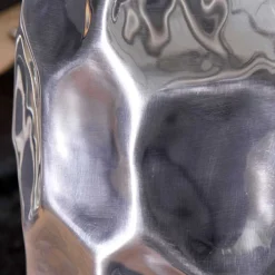 Wohnen Fassförmiger Designtisch aus Aluminium - Herri