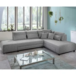 Wohnen Sofas|Sofa*Federkern Eckcouch mit Schlaffunktion - Roseanna