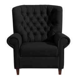 Wohnen Federkern Sessel im Chesterfield Look - Cochon