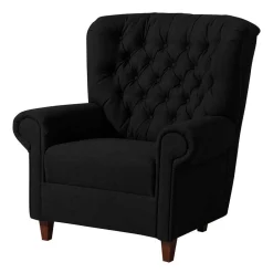 Wohnen Federkern Sessel im Chesterfield Look - Cochon