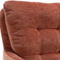 Wohnen Weiße Möbel|Küchenstühle*Federkern-Armlehnenstuhl in Kupfer Rotbraun - Coriga (2er Set)