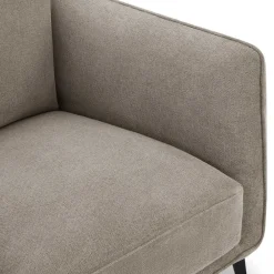 Wohnen Federkernsofa in Beige Stoffbezug - Ordinia