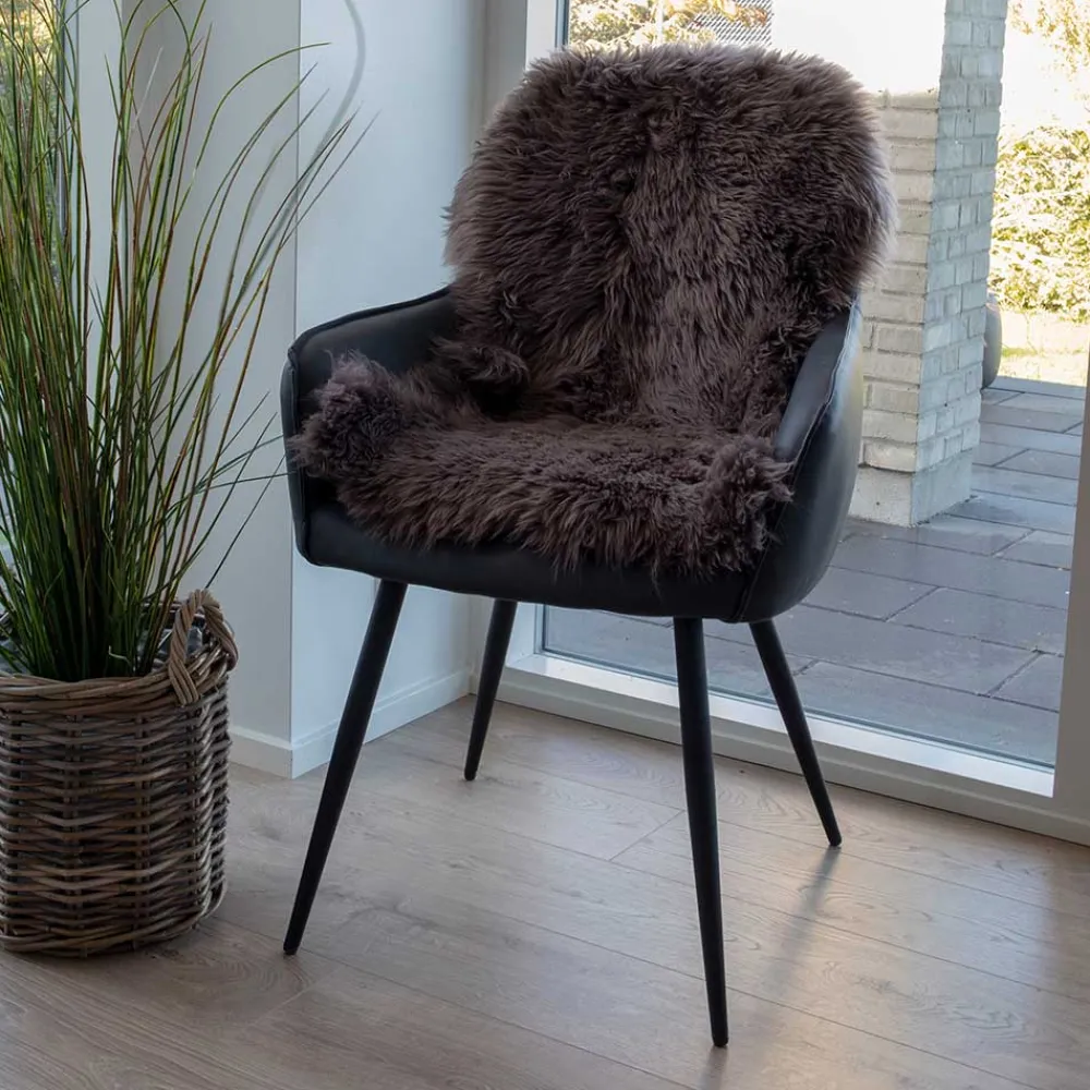 Wohnen Fell vom Schaf als Sitzauflage oder Vorleger - Osmin