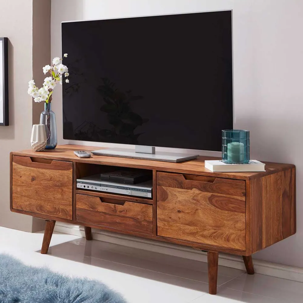 Wohnen Retro Möbel|Sideboards & Kommoden*Fernseher Lowboard im Mid Century Stil - Almery