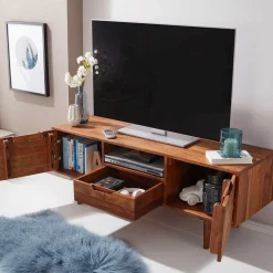 Wohnen Retro Möbel|Sideboards & Kommoden*Fernseher Lowboard im Mid Century Stil - Almery