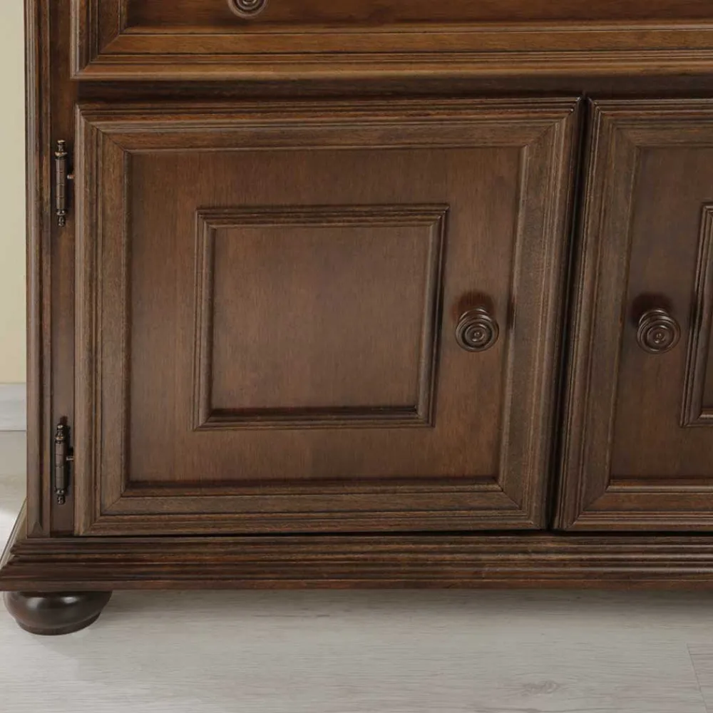 Wohnen Tv & Hifi-Möbel|Tv & Hifi-Möbel*Fernseher Unterschrank in Walnussfarben - Manicos