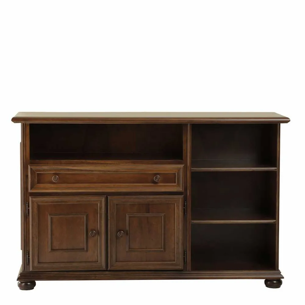 Wohnen Tv & Hifi-Möbel|Tv & Hifi-Möbel*Fernseher Unterschrank in Walnussfarben - Manicos