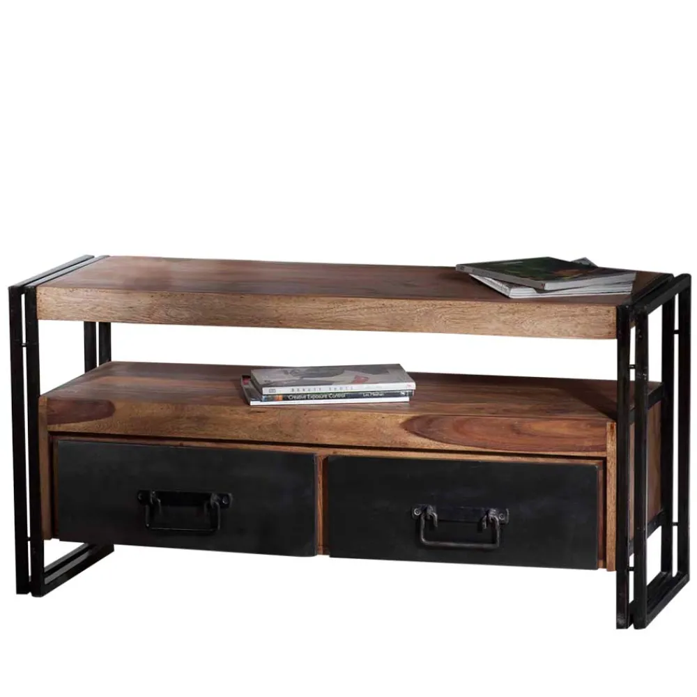 Wohnen Fernsehtisch Mendoza aus Akazie Massivholz