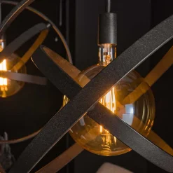 Wohnen Lampen & Leuchten*2-flammige Design Hängeleuchte aus Metall - Salines