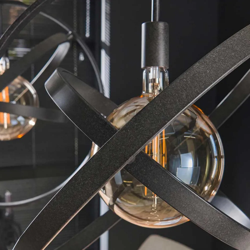 Wohnen Lampen & Leuchten*2-flammige Design Hängeleuchte aus Metall - Salines