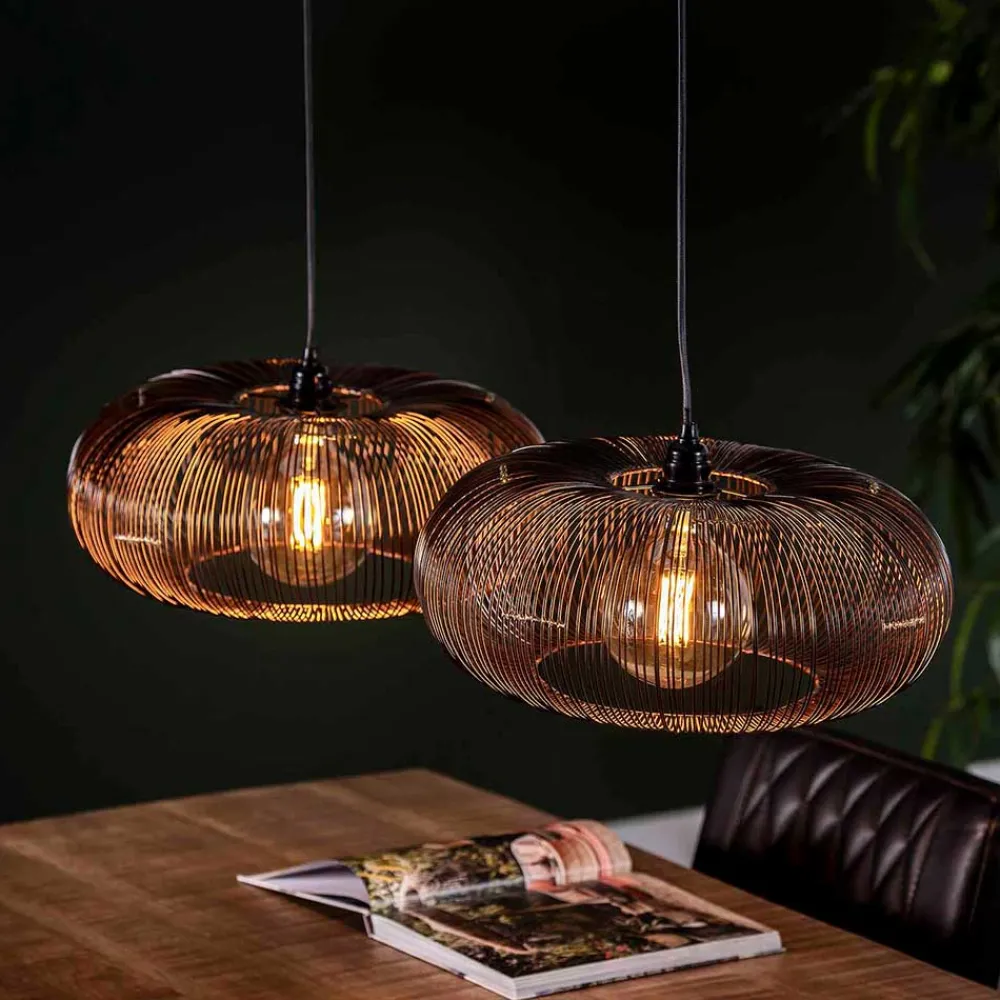 Wohnen Lampen & Leuchten*2-flammige Design Hängeleuchte für den Esstisch - Farmer