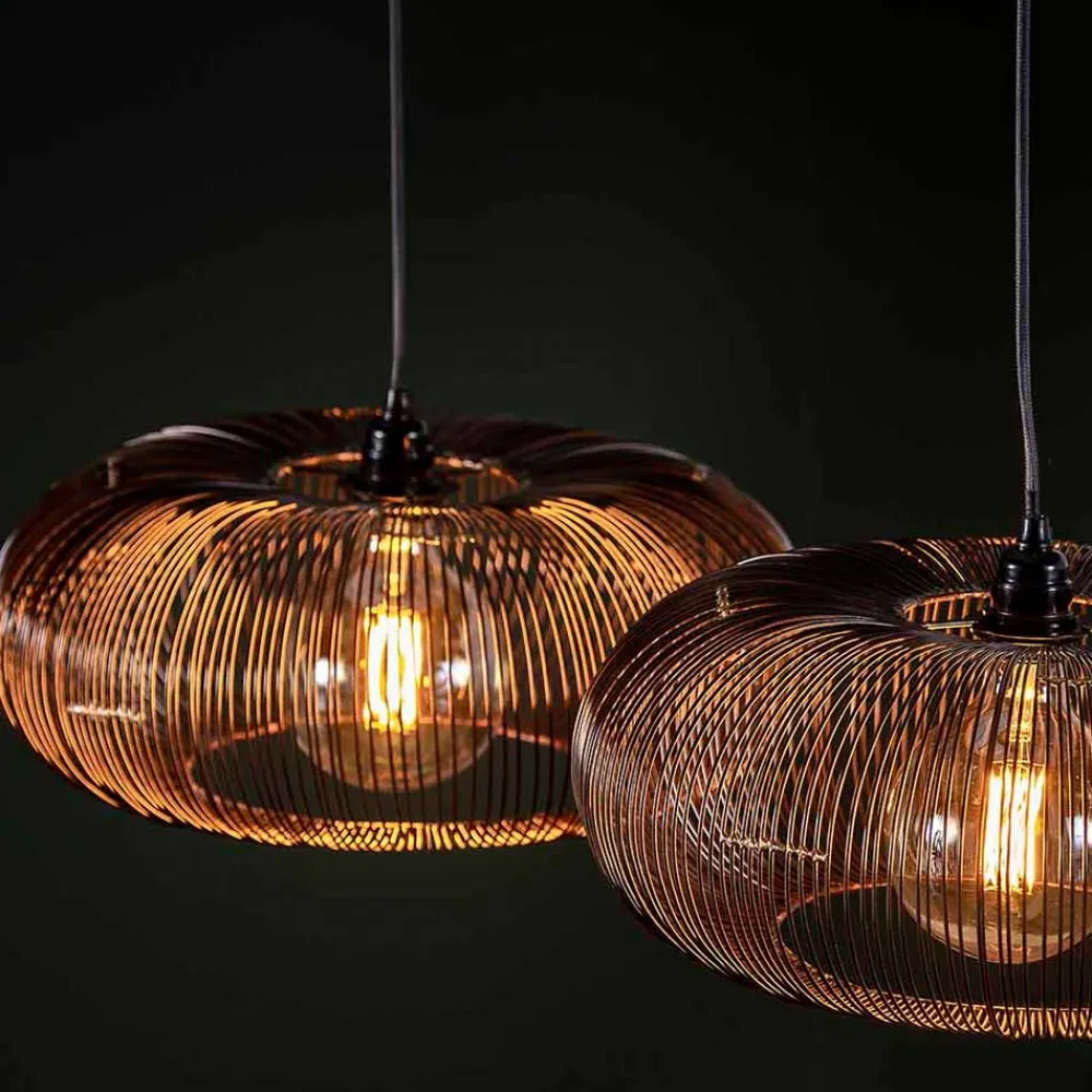 Wohnen Lampen & Leuchten*2-flammige Design Hängeleuchte für den Esstisch - Farmer