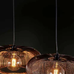 Wohnen Lampen & Leuchten*2-flammige Design Hängeleuchte für den Esstisch - Farmer