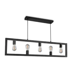 Wohnen Lampen & Leuchten*5-flammige Hängelampe im Industrial Style - Juareza