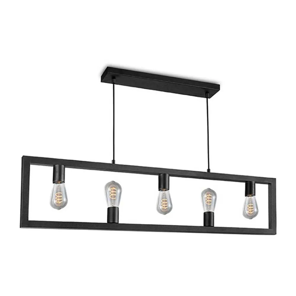 Wohnen Lampen & Leuchten*5-flammige Hängelampe im Industrial Style - Juareza