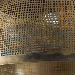 Wohnen 2-flammige Hängeleuchte in Bronze Antik - Jaines