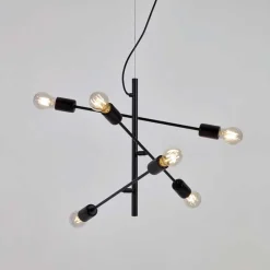 Wohnen 6-flammige Hängeleuchte minimalistisch - Evyla