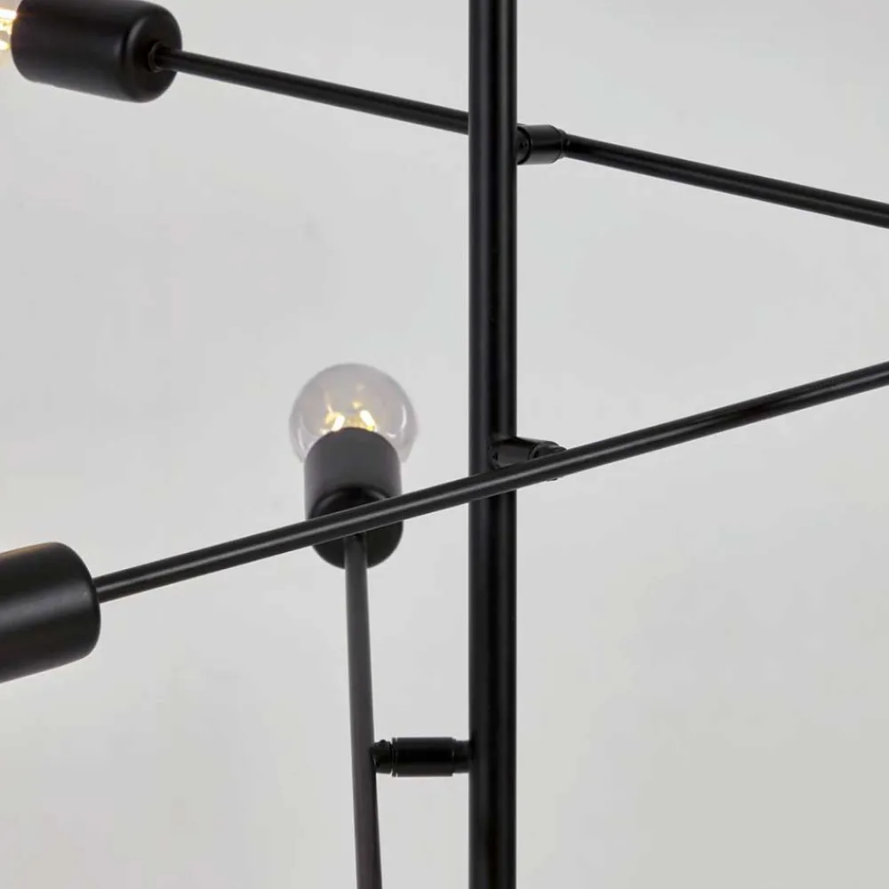 Wohnen 6-flammige Hängeleuchte minimalistisch - Evyla