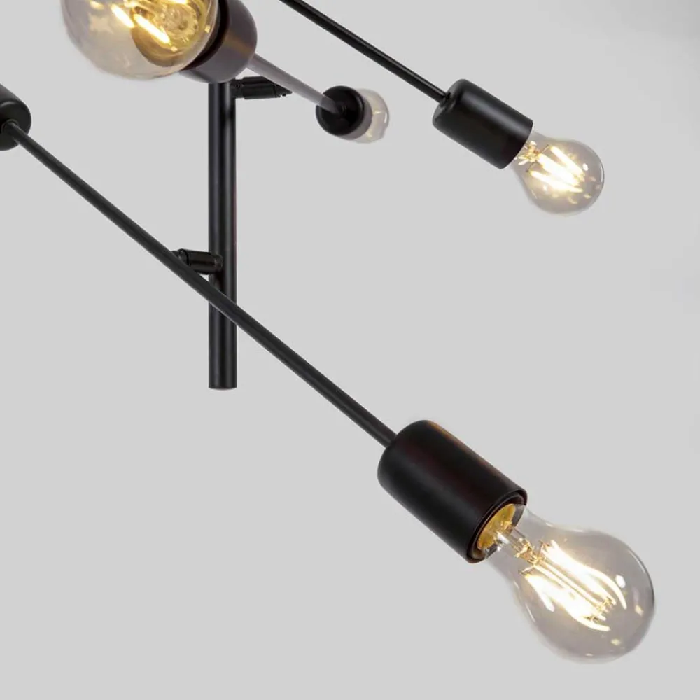 Wohnen 6-flammige Hängeleuchte minimalistisch - Evyla