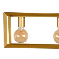 Wohnen 5-flammige Pendelleuchte in Gold - Gannices