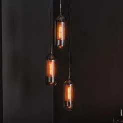 Wohnen 3-flammige Pendelleuchte modern - Bajan