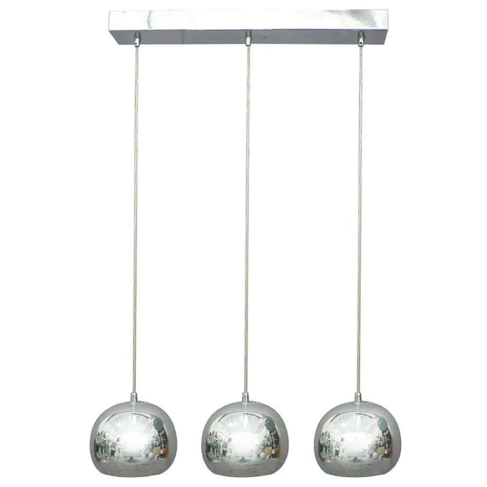 Wohnen 3-flammige Tisch Hängelampe in Chrom - Corrientes