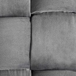 Wohnen Barhocker*Flechtoptik Sitzhocker in Platingrau - Lydosca