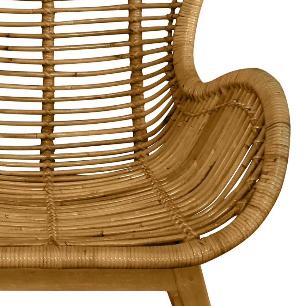 Wohnen Fledermaus Sessel aus Rattan - Krems