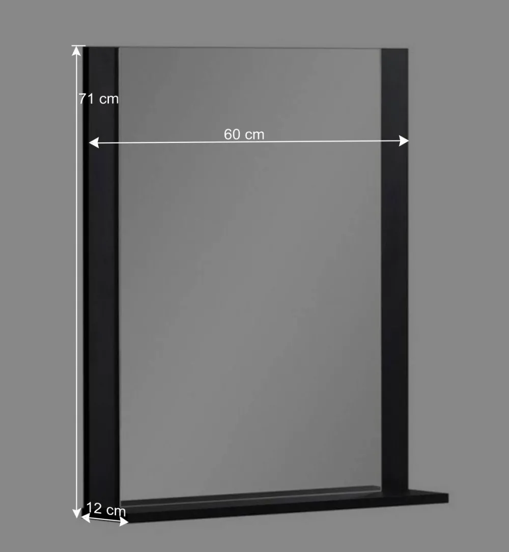 Wohnen Flur Garderobenspiegel mit Ablage - Anderian