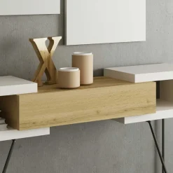 Wohnen Flur Konsolentisch & Spiegel Set - Orydan (fünfteilig)