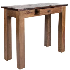 Wohnen Landhausmöbel|Telefontische*Flur Konsolentisch Mangato aus Teak Altholz