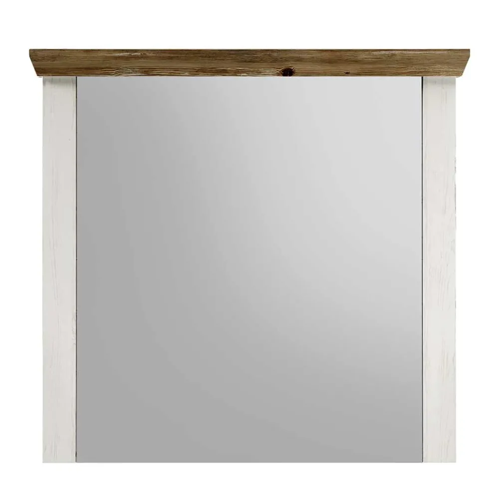 Wohnen Flur Landhaus Wandspiegel 107x110x8 cm - Nedita