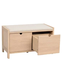 Wohnen Flurbank & Hängegarderobe Set - Pluta (zweiteilig)