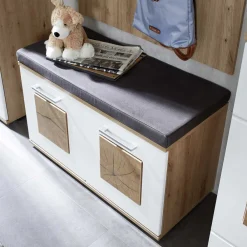 Wohnen Sitzbank|Küchenbänke*Flurbank für Schuhe 2-türig - Cluster