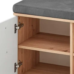 Wohnen Sitzbank|Küchenbänke*Flurbank für Schuhe 2-türig - Cluster