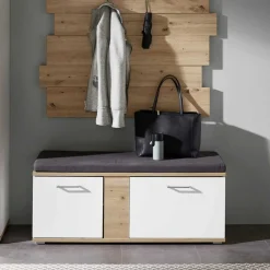 Wohnen Flurbank mit Klappe und Schublade - Symbrosia