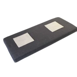 Wohnen Flurbank mit Türen in Weiß mit Glasfront - Kofi