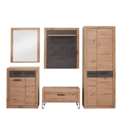 Wohnen Flureinrichtung Komplettset modern - Carry (fünfteilig)