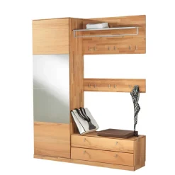 Wohnen Flurmöbel Block aus Kernbuche - Coestra (vierteilig)