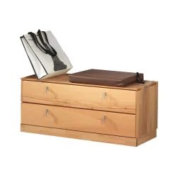 Wohnen Flurmöbel Block aus Kernbuche - Coestra (vierteilig)