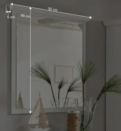 Wohnen Flurmöbel Set Chelles in Landhausstil (dreiteilig)