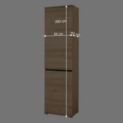 Wohnen Flurmöbel Set Curelino in Buche (sechsteilig)